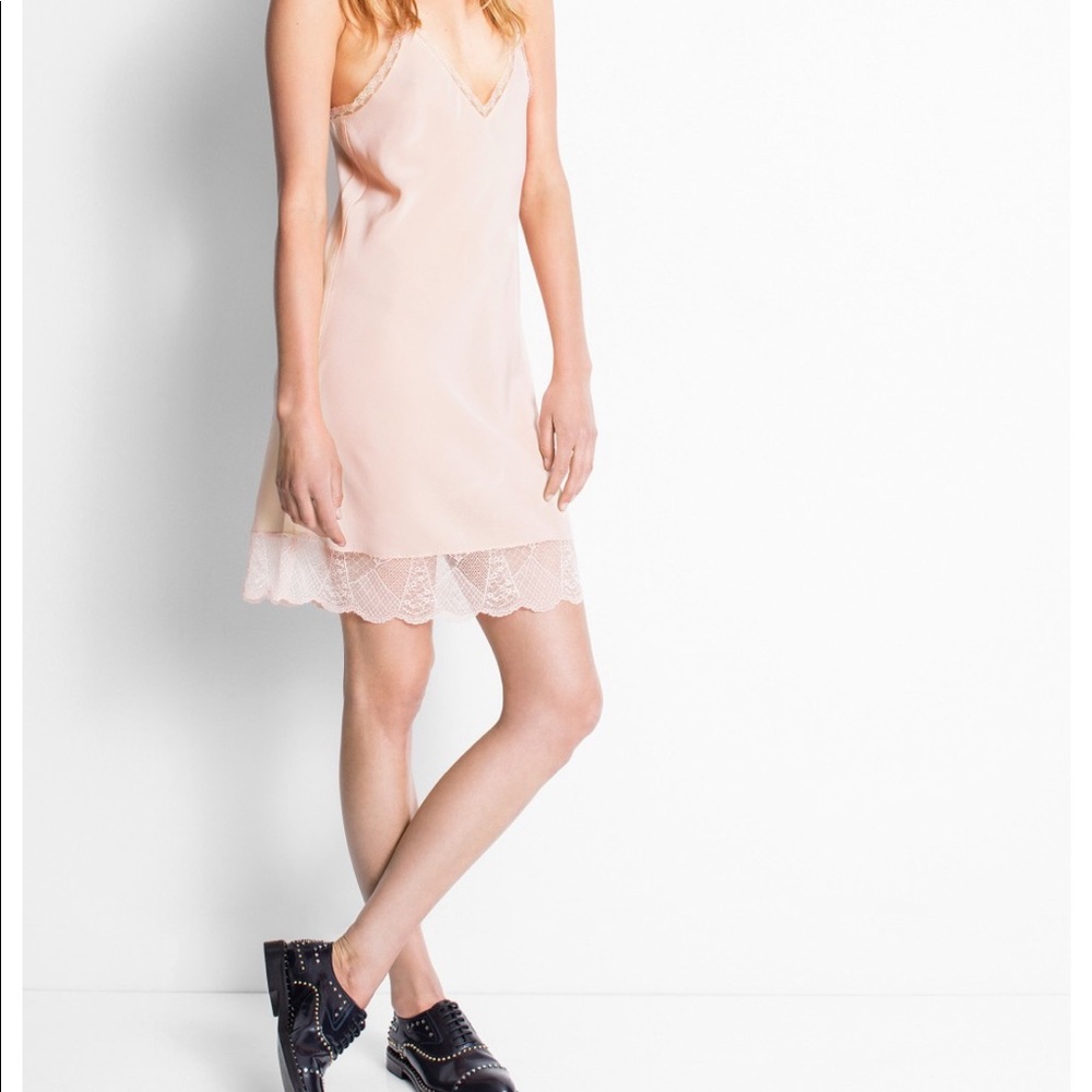 Zadig & Voltaire 100% Silk Slip Dress S